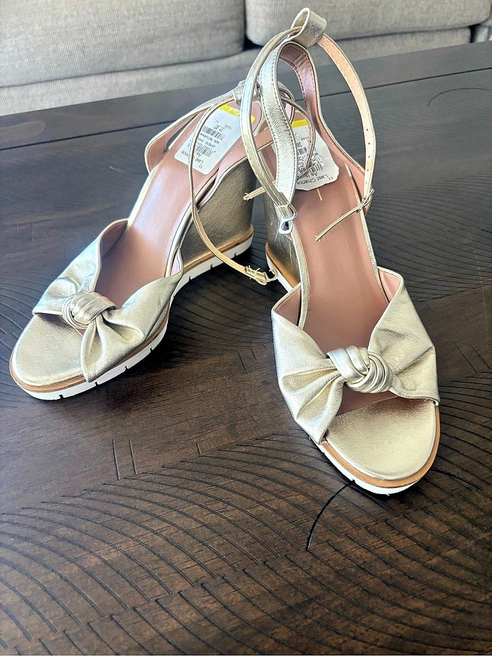 Linea Paolo Eliana Wedge Sandals Size 11
(NWOB)